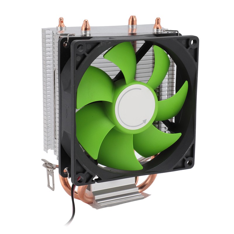 CPU Cooler Dual Heat Pipe 48CFM DC12V Quiet Operation Hydraulic
