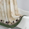 BESTRIPES Stall Fabric Shower Curtain, 54 inch Bear Shower Curtain,