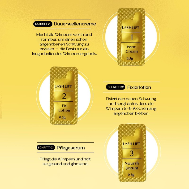 AYASAL Eyelash Lifting Set: Korean Formula for Eyelash Lifting, Lash