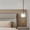 Zeetiana Modern Crystal Chandelier 1-Light, Single Brass Hanging Light Fixtures,