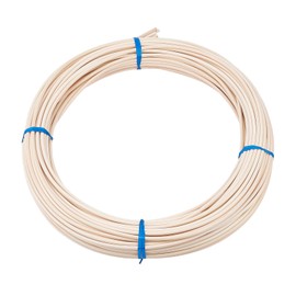 AHANDMAKER Basket Weaving Cane, 250g/Roll 4mm Wicker Material Rattan Reed Webbing for Chair Repair and Wicker Weaving DIY Craft Furniture Making Supplies Home Gardening Decor