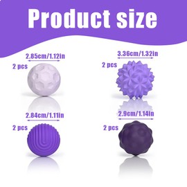 KEMUZ Fidget Toy Magnetische Kugeln – 12 Stück Anti-Stress Spielzeug aus Hochwertigem Silikon, Sensorik Spielzeug für Erwachsene & Kinder, Magnetspielzeug zur Förderung von Konzentration & Kreativität