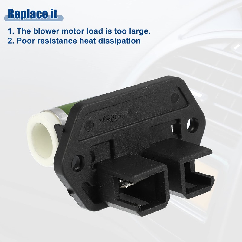 A ABSOPRO Fan Blower Motor Resistor Heater for Alfa Romeo
