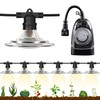 Espird 6-Light LED Grow Light Plant Growing Lamps with Timer,