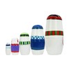 5 Piece Nesting Dolls Wooden Russian Matryoshka Doll Cute Handmade