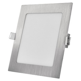 EMOS LED Panel 12.5 W Square 1050 lm Recessed Ceiling Light 17 x 17 cm Extra Flat Installation Depth 2.1 cm 3 Adjustable Light Colours Warm White Neutral White (3000-4000K) with LED Driver