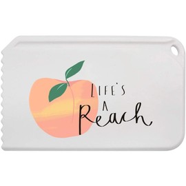 'Life's A Peach' Plastic Ice Scraper (IC00019365)