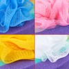 BRUBAKER Set of 4 Bath Sponge Shower Sponge Rainbow Fish