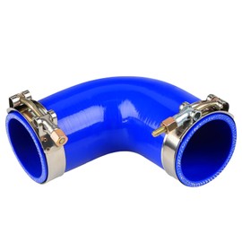 VANJING Silicone Rubber 90 Degree Elbow Hose with Clamps Compatible with Paccar/Kenworth/Peterbilt Replacement for F04-6006