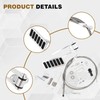 5657 Universal Polished Aluminum Throttle Pedal Accelerator Adjustable Throttle Cables