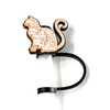 6 Pack Straw Toppers, Silicone 8mm Straw Tip Covers for