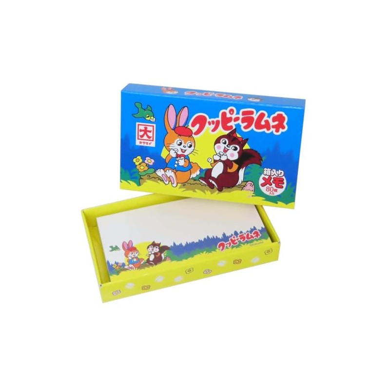 Kookie Ramune [Notepad] Slide Memo Candy Package
