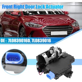 7-Pin Door Lock Actuator Rear Right Replacement for Golf V 1K1 Golf Plus V 521 5M1 Car Accessories Part # 7L0839016 7L0839016A 7L0839016D