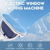 Electric Window Cleaner Multifunctional Detachable Head Ergonomic 2000mAh Labor Saving