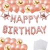 Happy Birthday Decoration Balloons, Happy Birthday Balloons, Birthday Decoration, Champagne