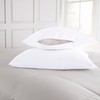 100% Organic Cotton 2pc Pillow Protector Standard Size 250GSM, Waterproof