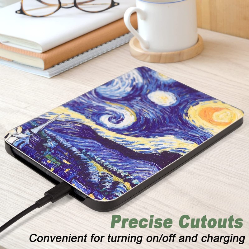 DMluna Case for 2024 Kobo Clara Colour/BW/2E, Tolino Shine Colour/Shine