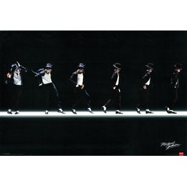 Hot Stuff Enterprise Michael Jackson Moonwalk Poster 24 x 36