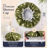 SARG Premium Double Layer Shower Cap for Women with Cool