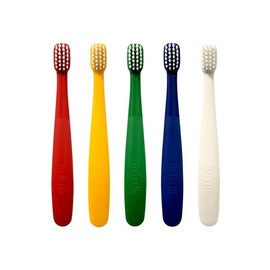 Britic Ergo Stage 1 Original Baby Small Head Toothbrushes (5 Packs) / 브리스틱 에르고 1단계 오리지널 베이비 스몰헤드 칫솔 5개