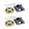 Hailege 2pcs ISD1820 Voice Recording Sound Recorder Module With Micophone