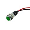 Alpinetech PL12M 12mm 1/2" 220V AC LED Metal Signal Indicator