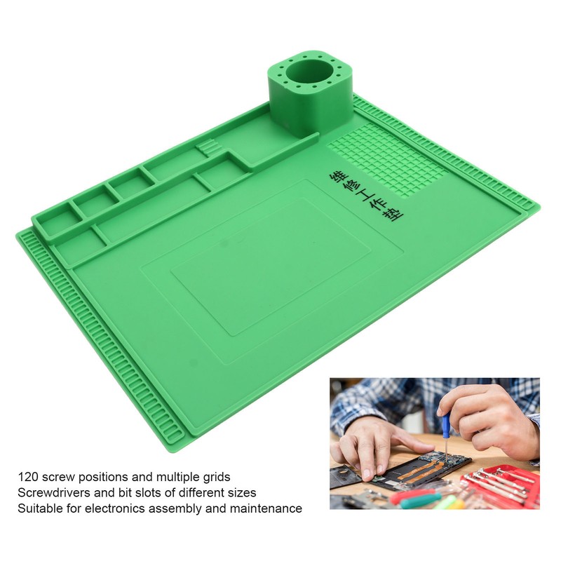 Silicone Work Mat High Temperature Resistance Heat Insulation Electronics Repair