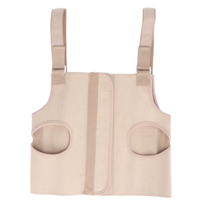 Chest Support Brace Widen Fixation Adhesive Adjustable Shoulder Strap Breathable