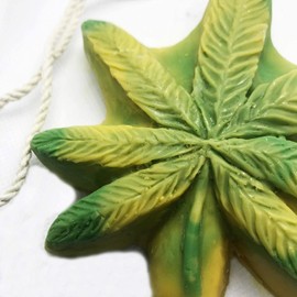 Dope on a Rope Soap, Lime Kush, Soap on a Rope, Key Lime Sweet Orange Essential Oils, Antibacterial Soap (Pack of 1)