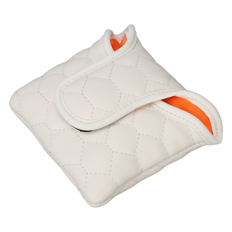 PU Golf Club Head Cover White Golf Head Cover Golf