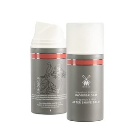 MÜHLE- Bálsamo para después del afeitado de pomelo y menta, 100 ml: loción para después del afeitado para hombres, suaviza y nutre la piel, revitaliza