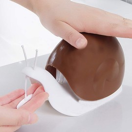 Soap Dispenser,Snail Soap Dispenser for Bathroom/Kitchen,Plastic Hand Soap Dispenser for Kids