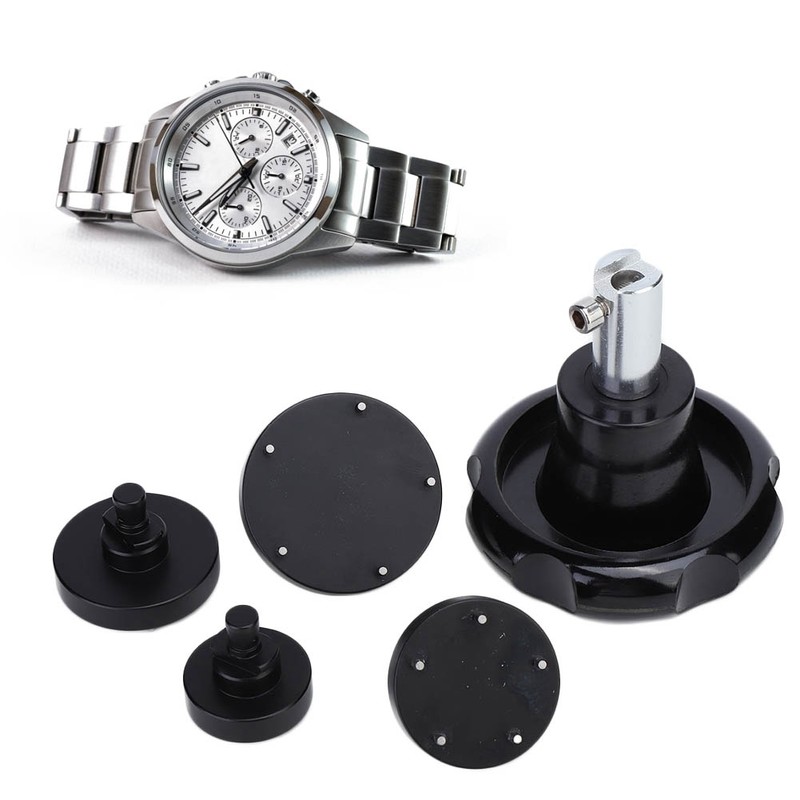 Watch Cover Watch Back Case Opener Tool with 4 Dies