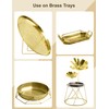 LRVOJUY 4-Pack Solid Brass Rods, 1/4 x 12 Inch Brass