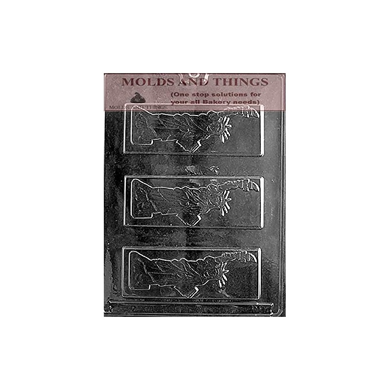 MOLDS AND THINGS Statue of Liberty Bar Chocolate Candy Mold,