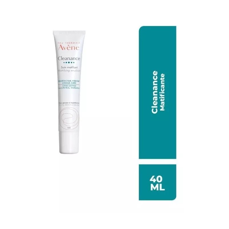 Avène Cleanance Cuidado Matificante 40ml Piel Grasa