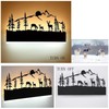 OIUNWLC Wall Sconce LED Wall lamp (Sunset Deer)