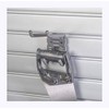 HandiWall Double Utility Hook with Locking Bracket for Tool Storage