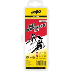 トコ(TOKO) スキー スノーボード ホットワックス用 ベースワックス ベースパフォーマンス レッド(雪温-4℃~-12℃/気温-2℃~-11℃) 120g 5502036