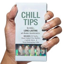 Chillhouse- Chrome You Can Cheers To: Fabricadas con materiales de alta calidad, las uñas postizas Chill Tips son cómodas y fáciles de usar de princip