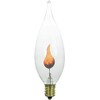 EFP Flicker Flame Clear Tip Light Bulbs | CA-8 E12