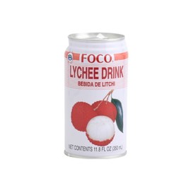 Lychee Juice [6 units] by FOCO. 11.8 fl OZ