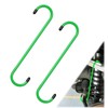 BFXM 2PCS Brake Caliper Hanger Caliper Hangers Hooks with Rubber