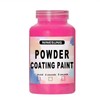 ninesung Powder Coating Paint for Metal, 1 Pound Pink Powder