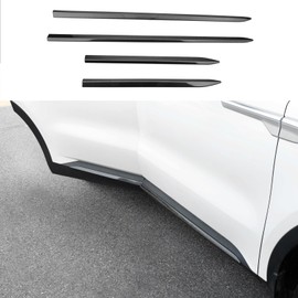 YOUTOOCAR 4PCS Body Side Door Molding Covers Trim Compatible with Kia Sorento 2021-2025 Accessories (Carbon Fiber Pattern)