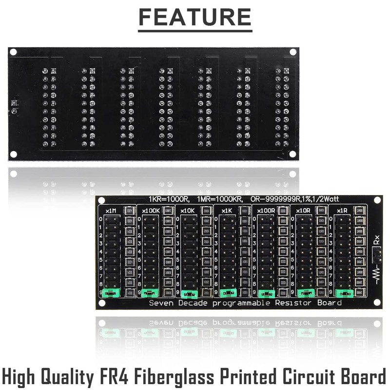 DAOKAI Programmable Resistor Board 1R - 9999999R Resistor Board Step