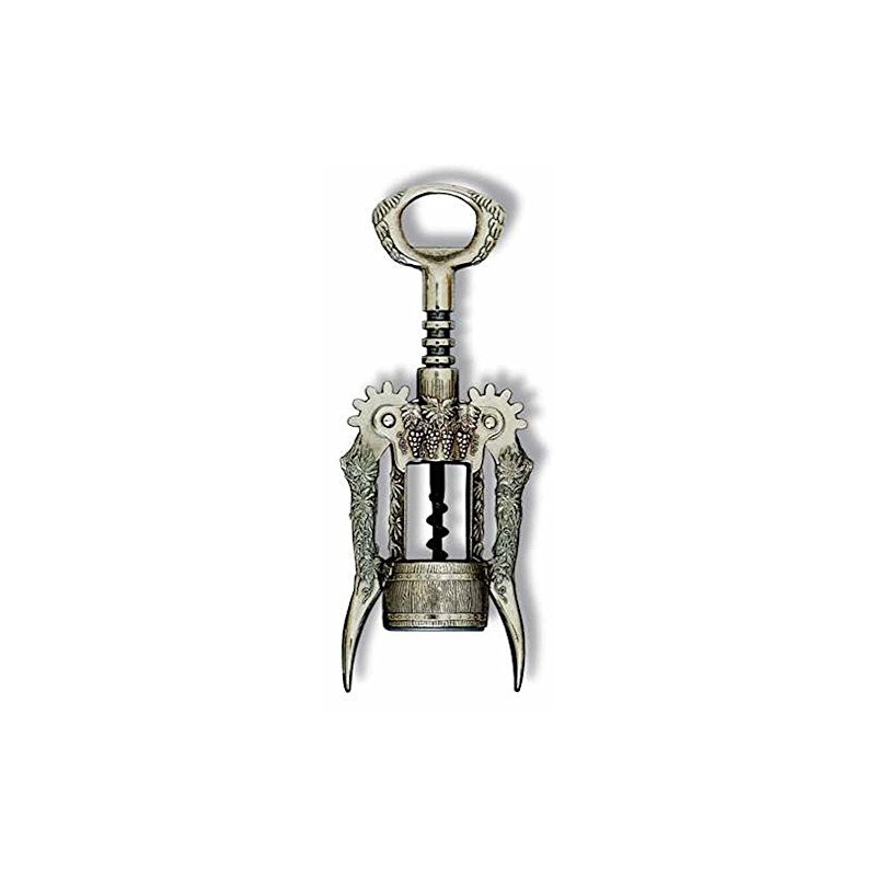 BOTTICELLO - GRAPE DESIGN Steel Wing Corkscrew, Italy