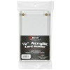 BCW 1/2 Inch Acrylic Card Holder - 1 Pack |