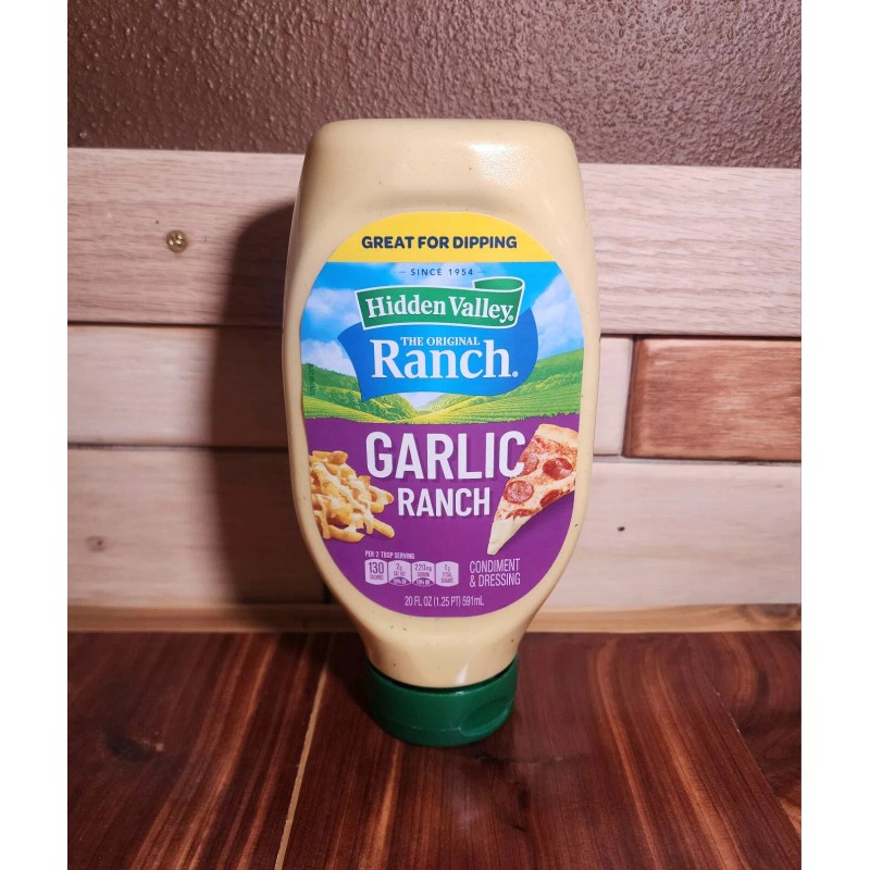 Hidden Valley New Hidden Valley Garlic Ranch Salad Dressing Bottle