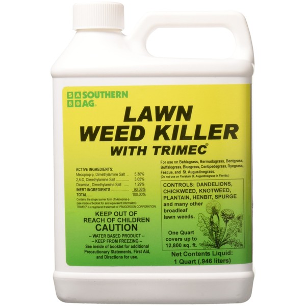 Southern Ag 13503 Lawn Weed Killer with TRIMEC 32oz Herbicide, Brown
